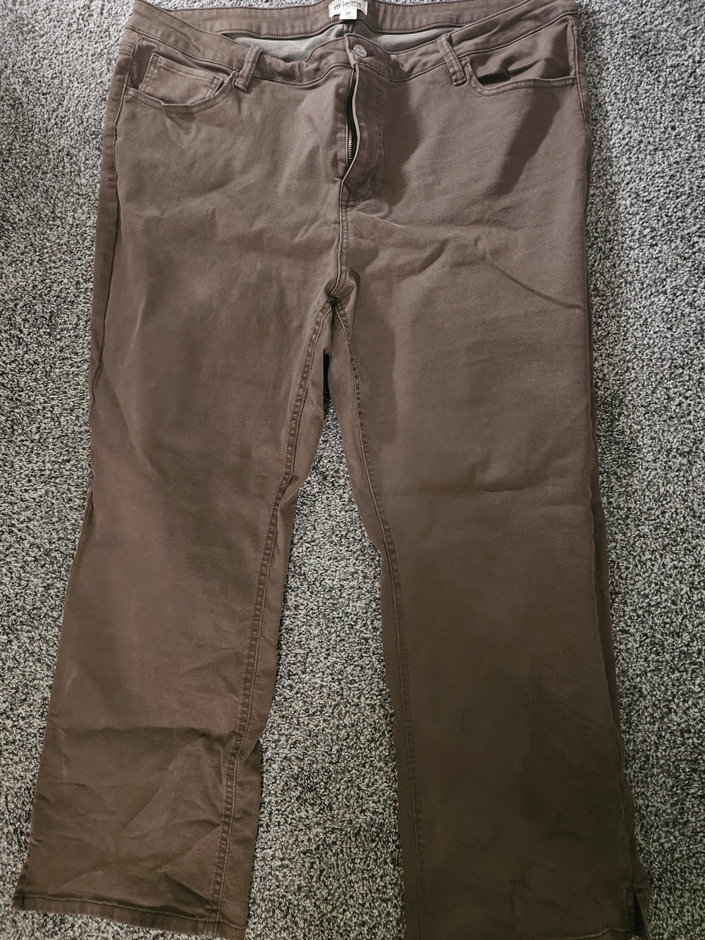 Maurices Womens Brown Cropped Jeans